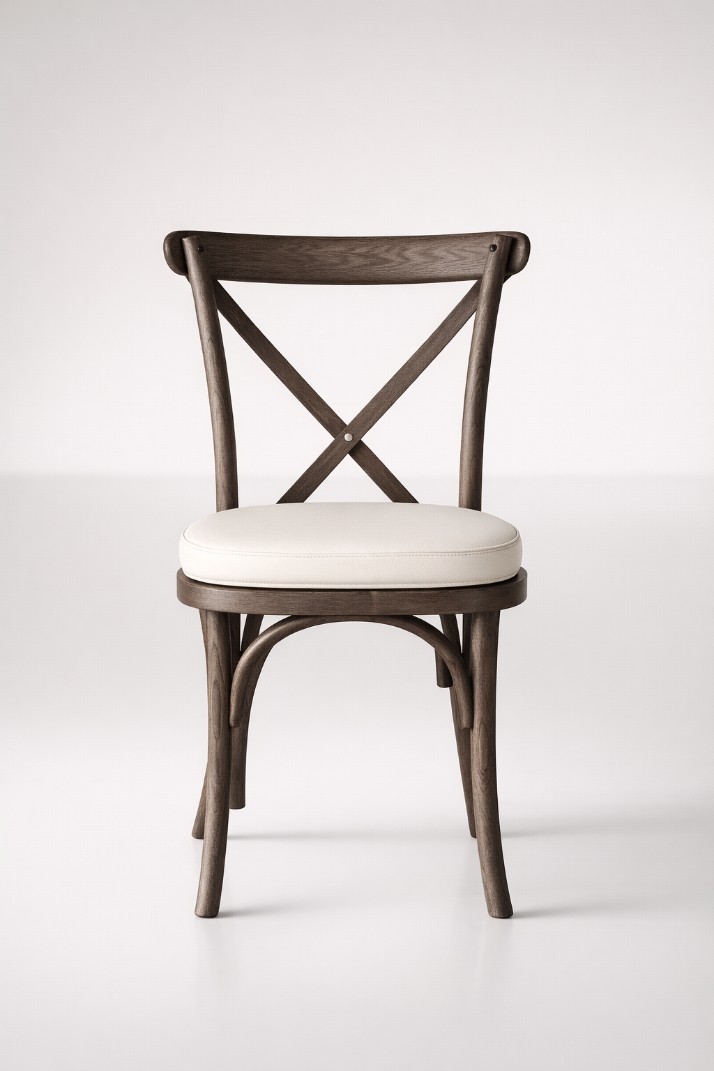 Bentwood Outdoor Chair With Cushion Walnut Colour