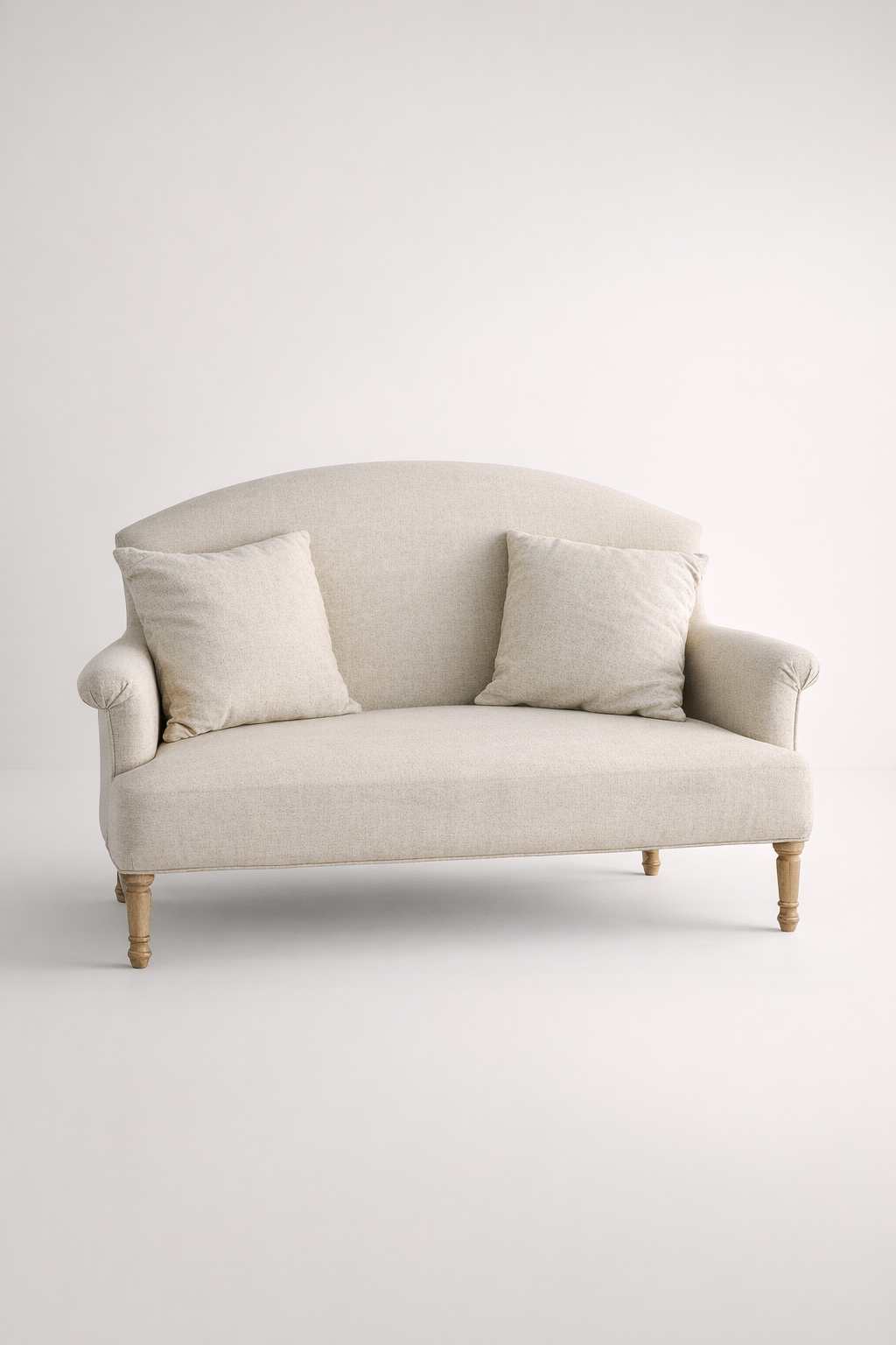 2 Seater Club Chair Birch Legs