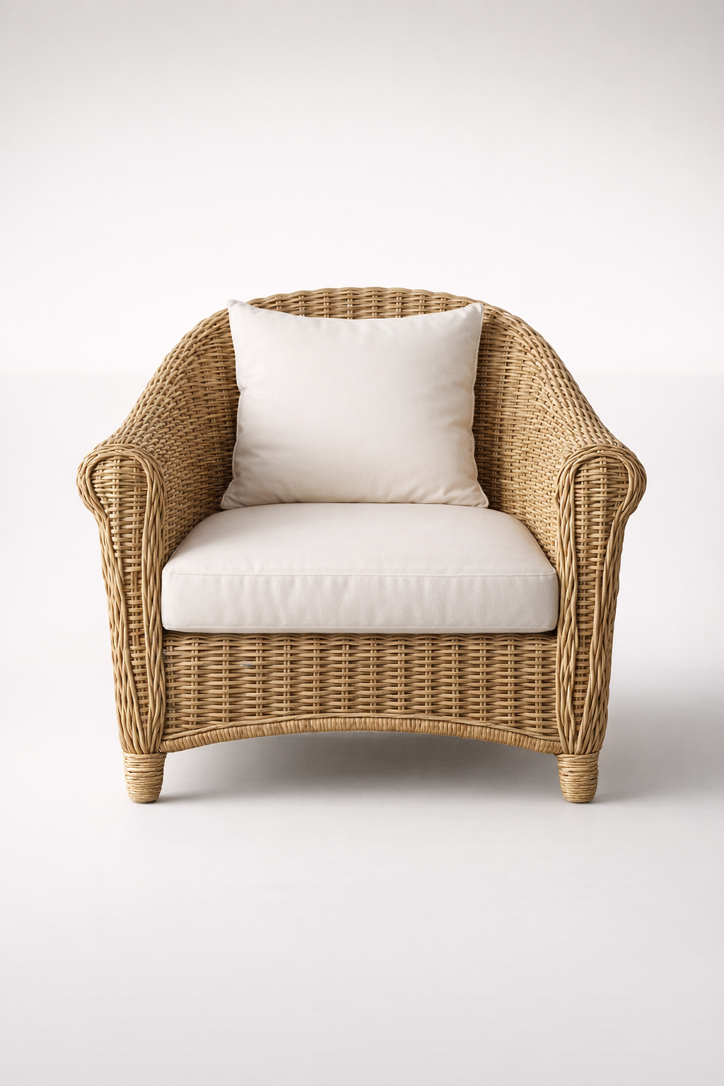 Outdoor Pvc Chair With Cushions