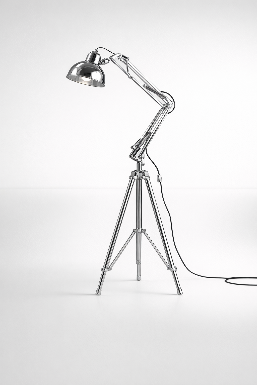 Nicle Adjust Spring Lamp & Shade