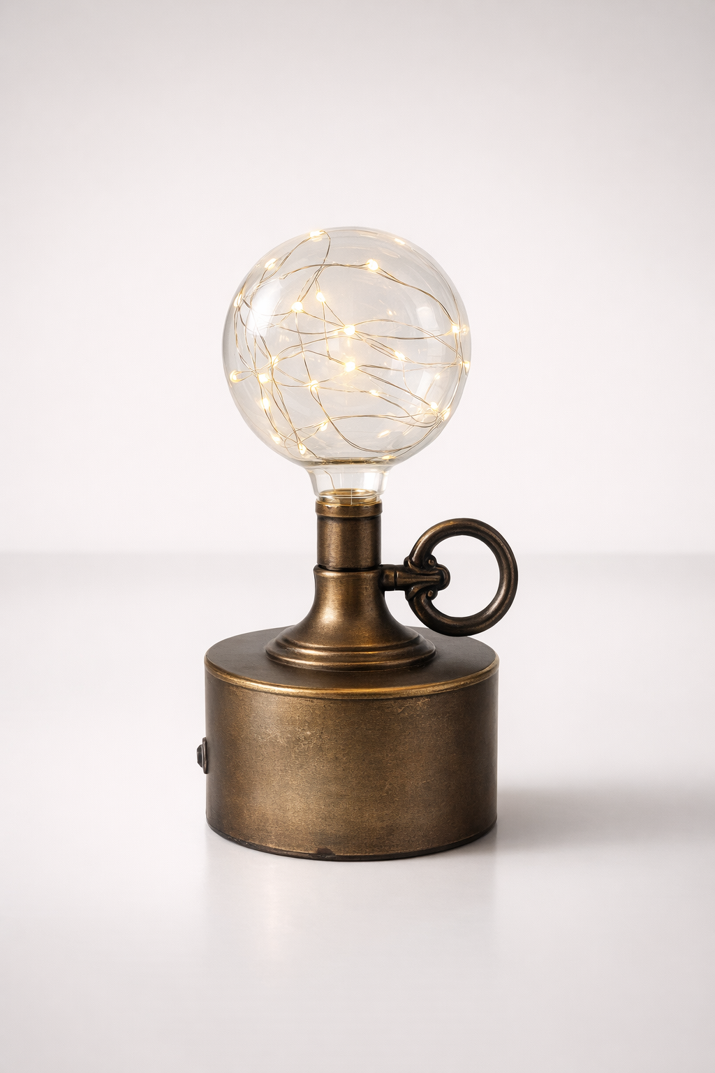 Led Battery Operated Metal Light