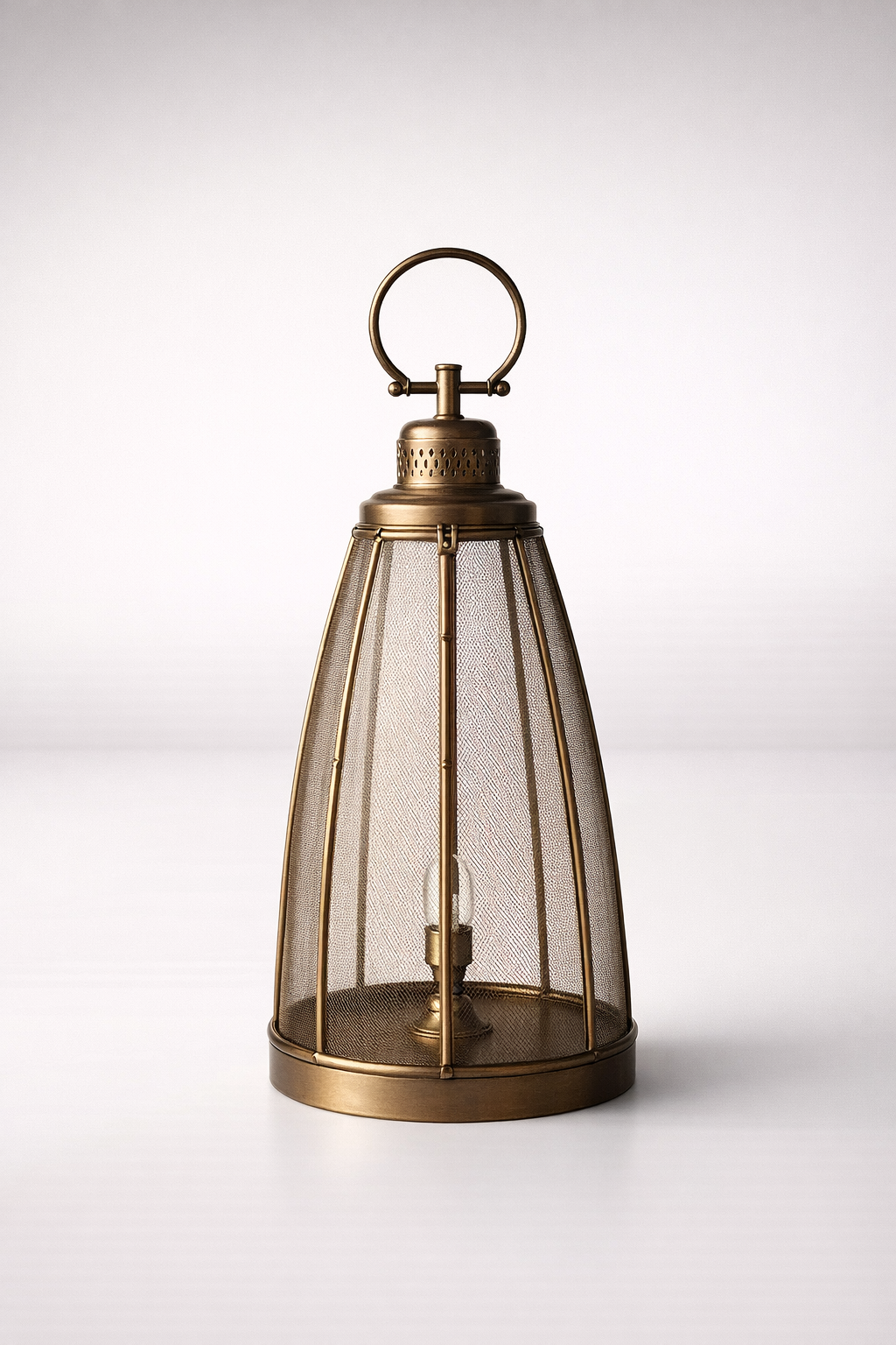 Large Hanging Mesh Electric Light