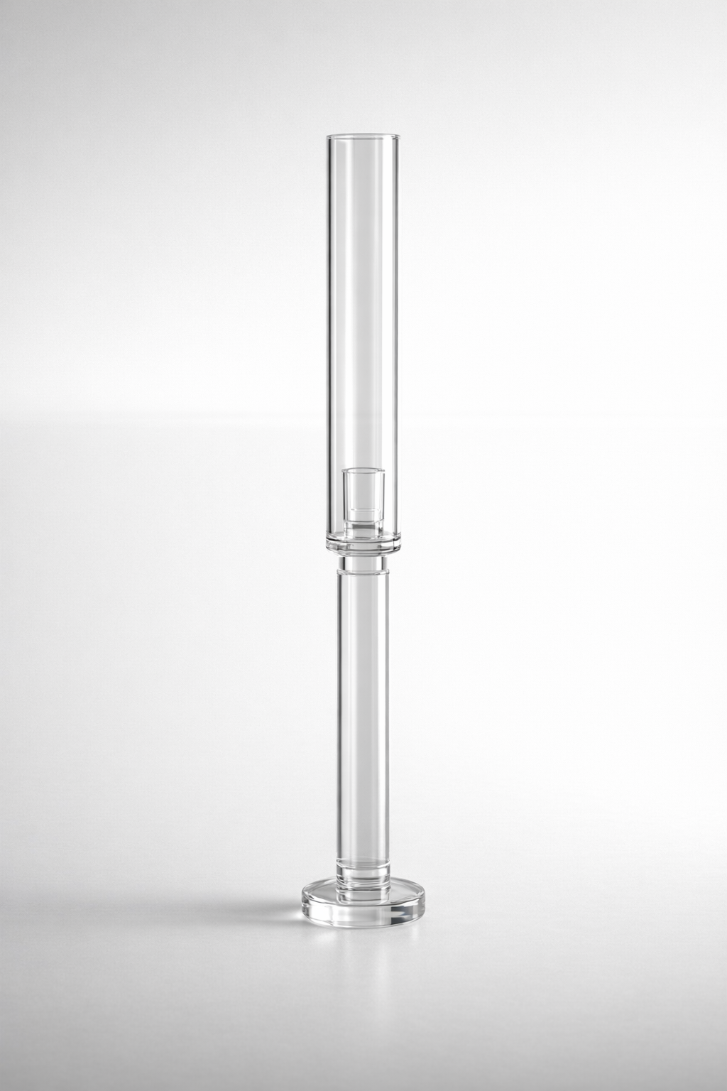 Tall Crystal Candle Stick Screw Top