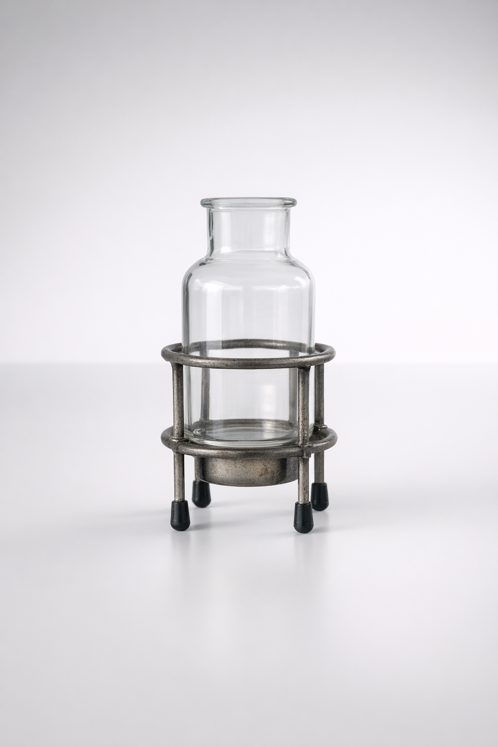 Small Bottle Tealight On Stand