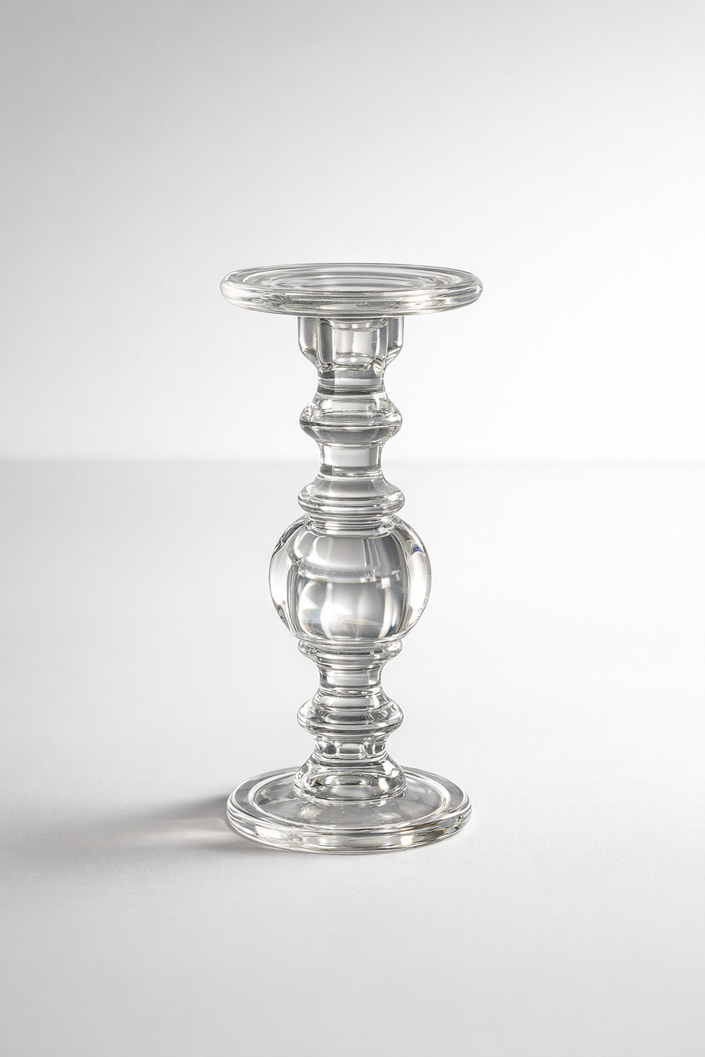 Glass Candle Holder