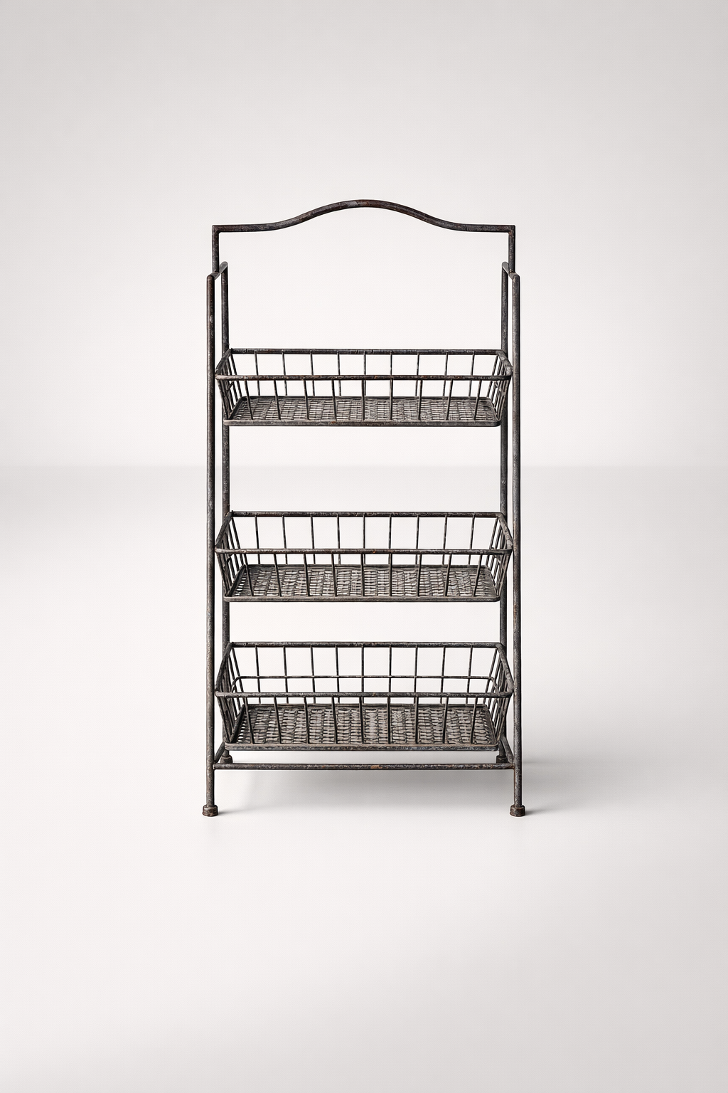 3 Mesh Basket Standing Rack