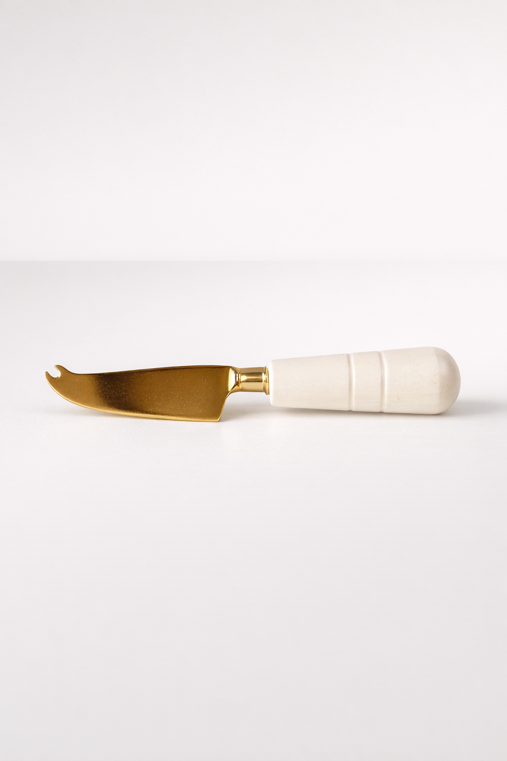 White Marble Cheese Knife