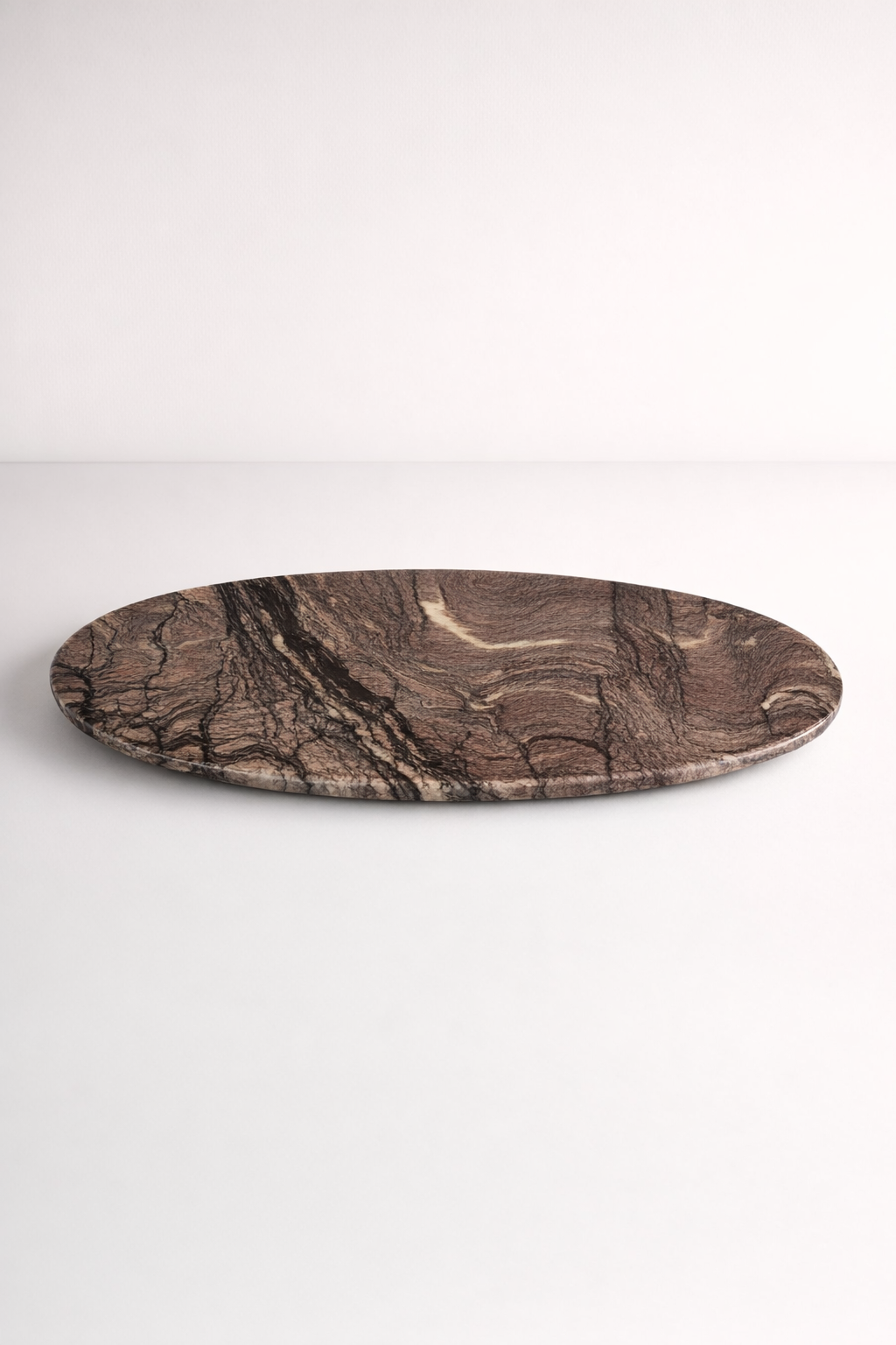 Dark Oval Marble Board