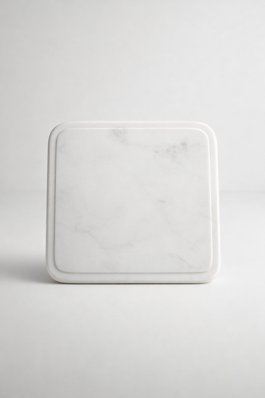 Square White Marble Board