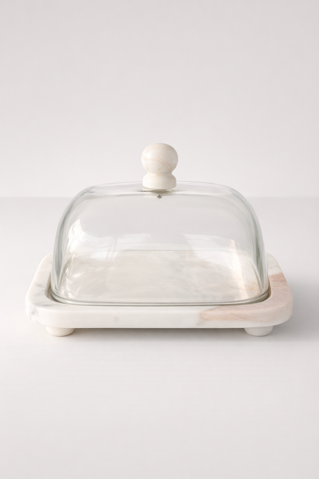 Marble Cheese Board With Dome