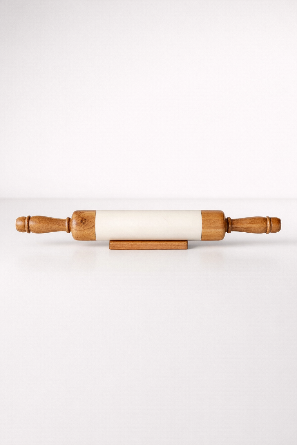 Wood & Marble Rolling Pin