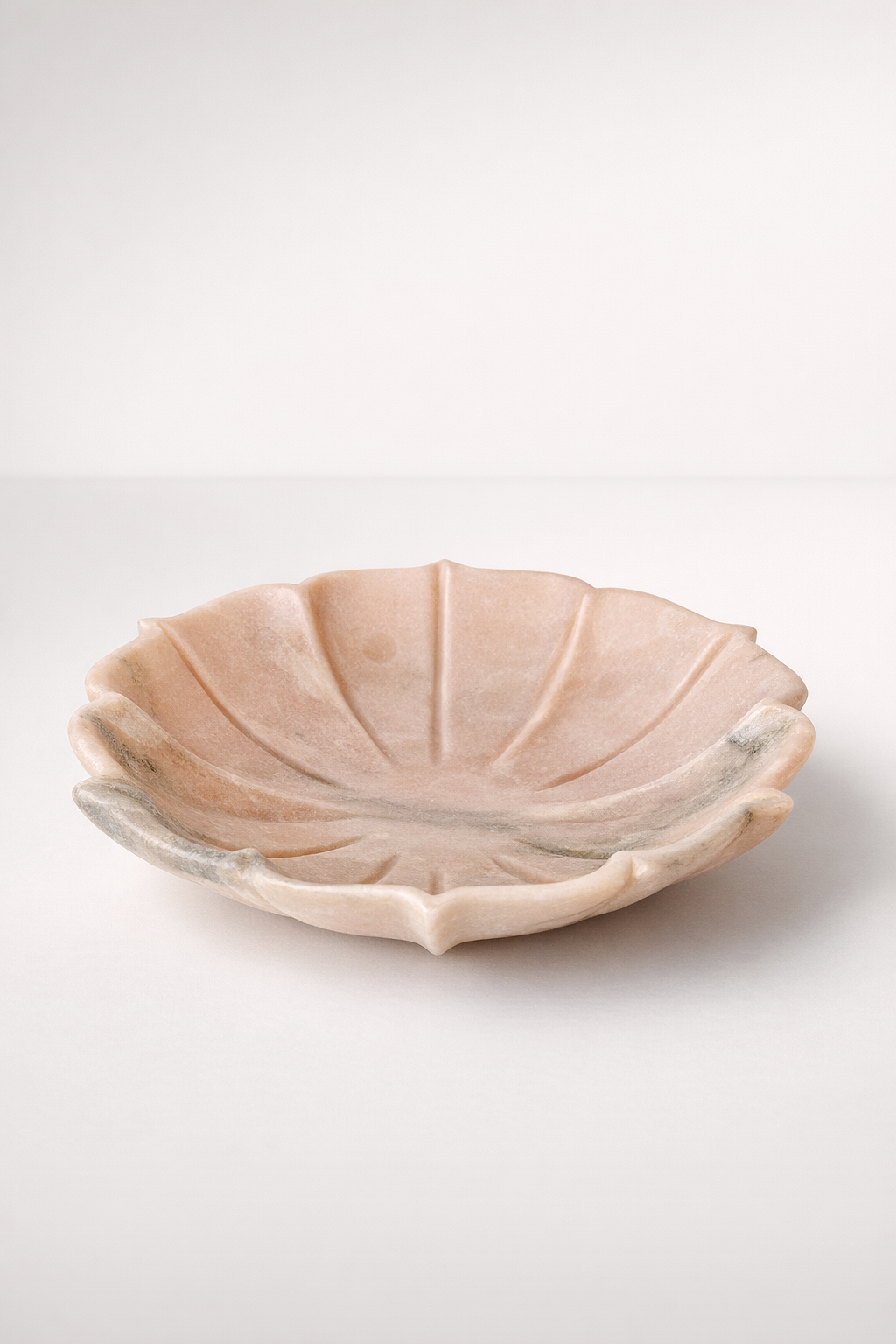 Lotus Pink Marble Bowl