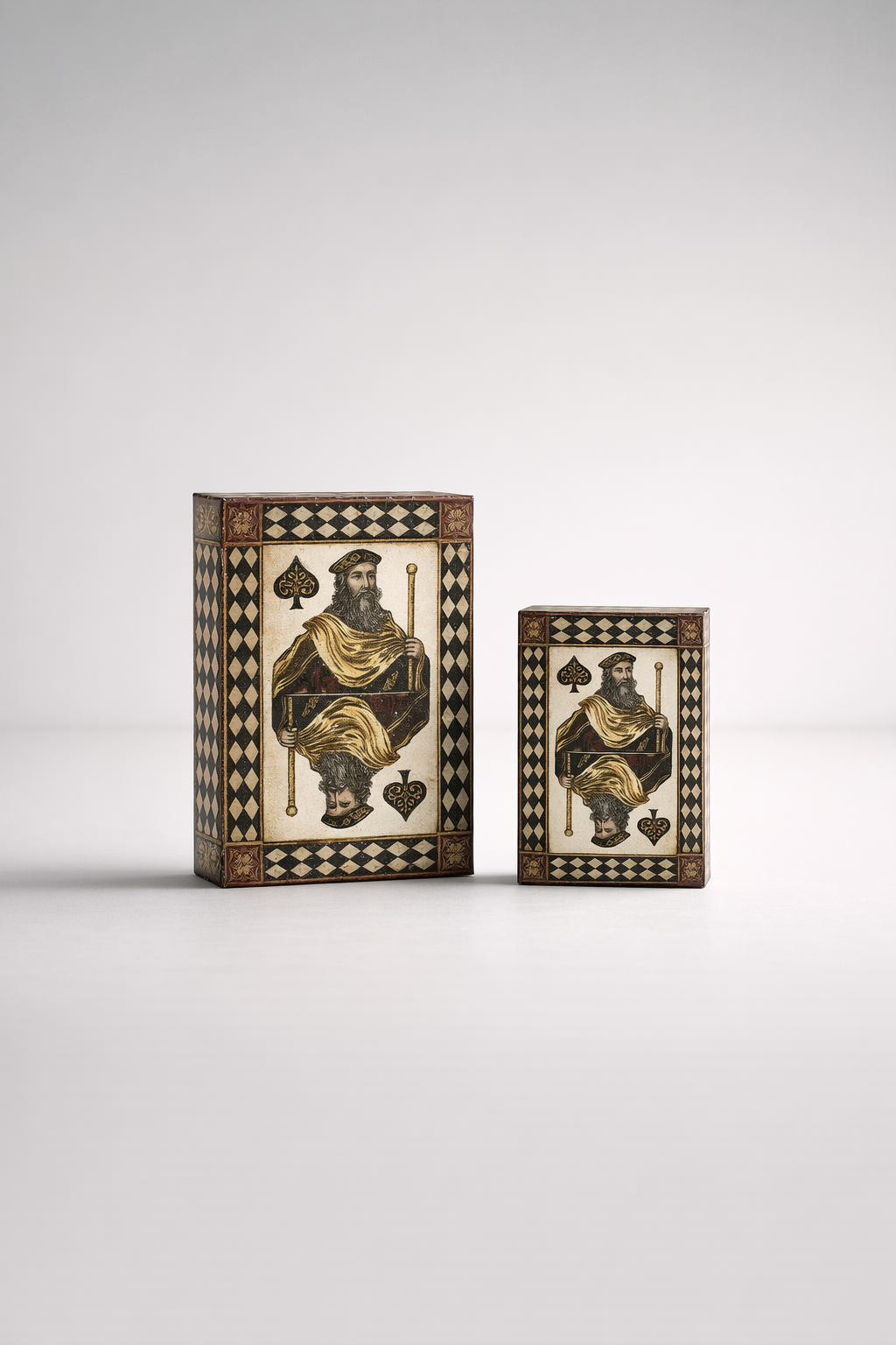 S/2 King Sparkle File Boxes