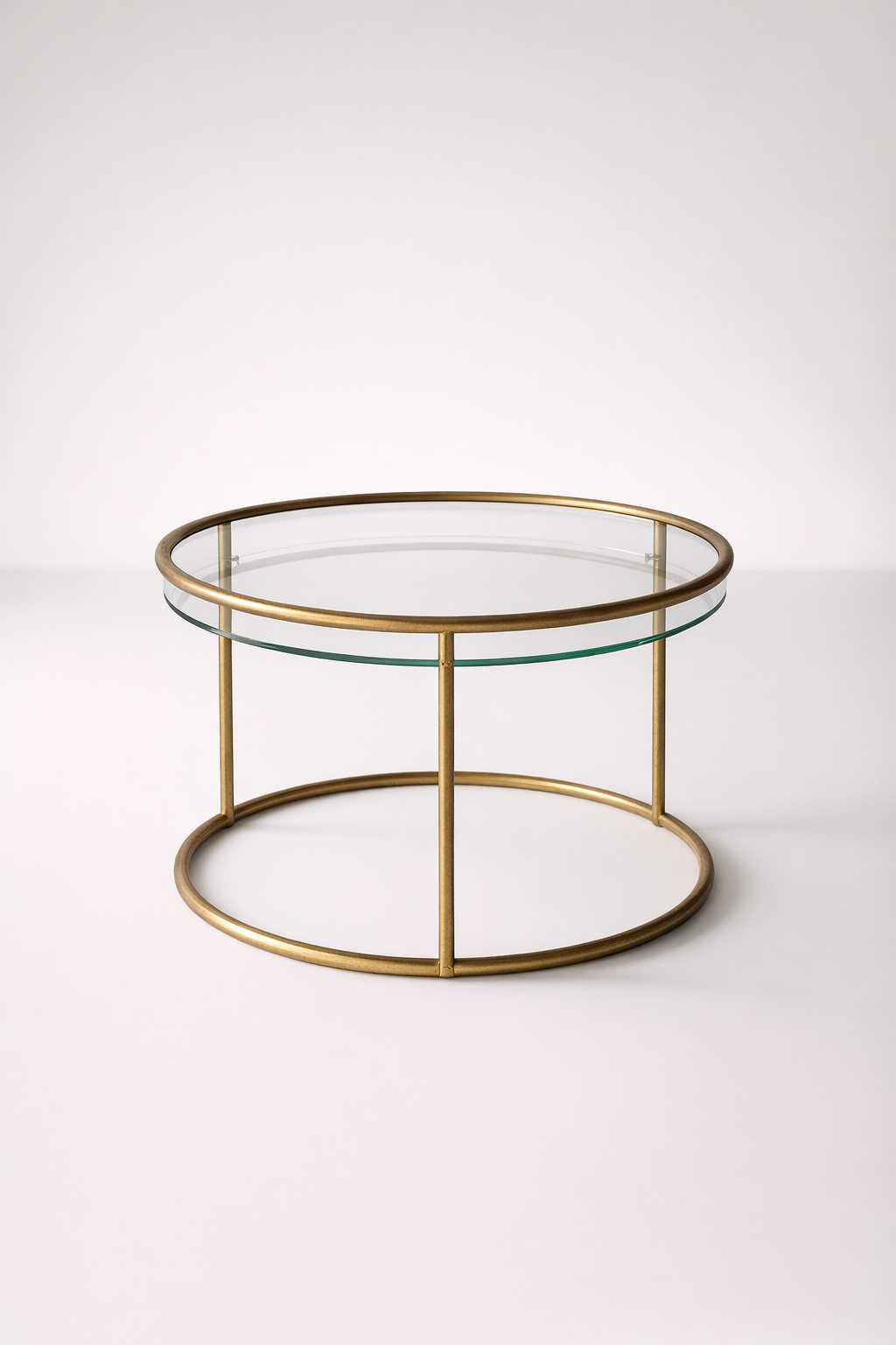 Wooden Circular Trinket Box