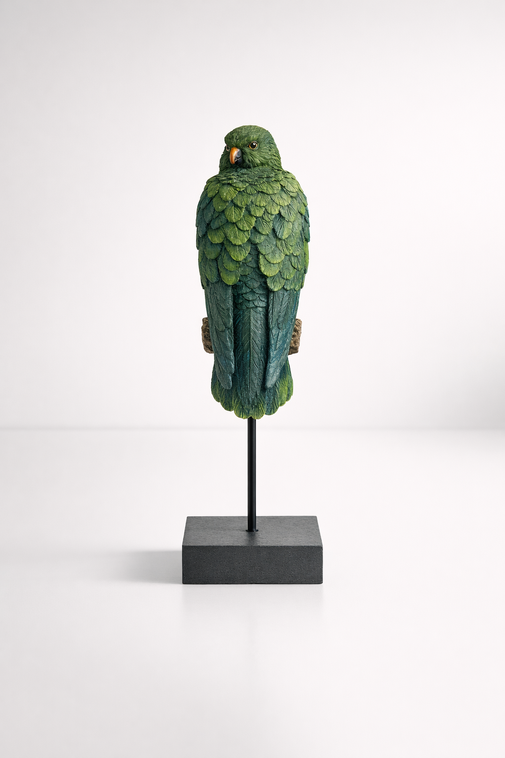 Green Eagle On Stand