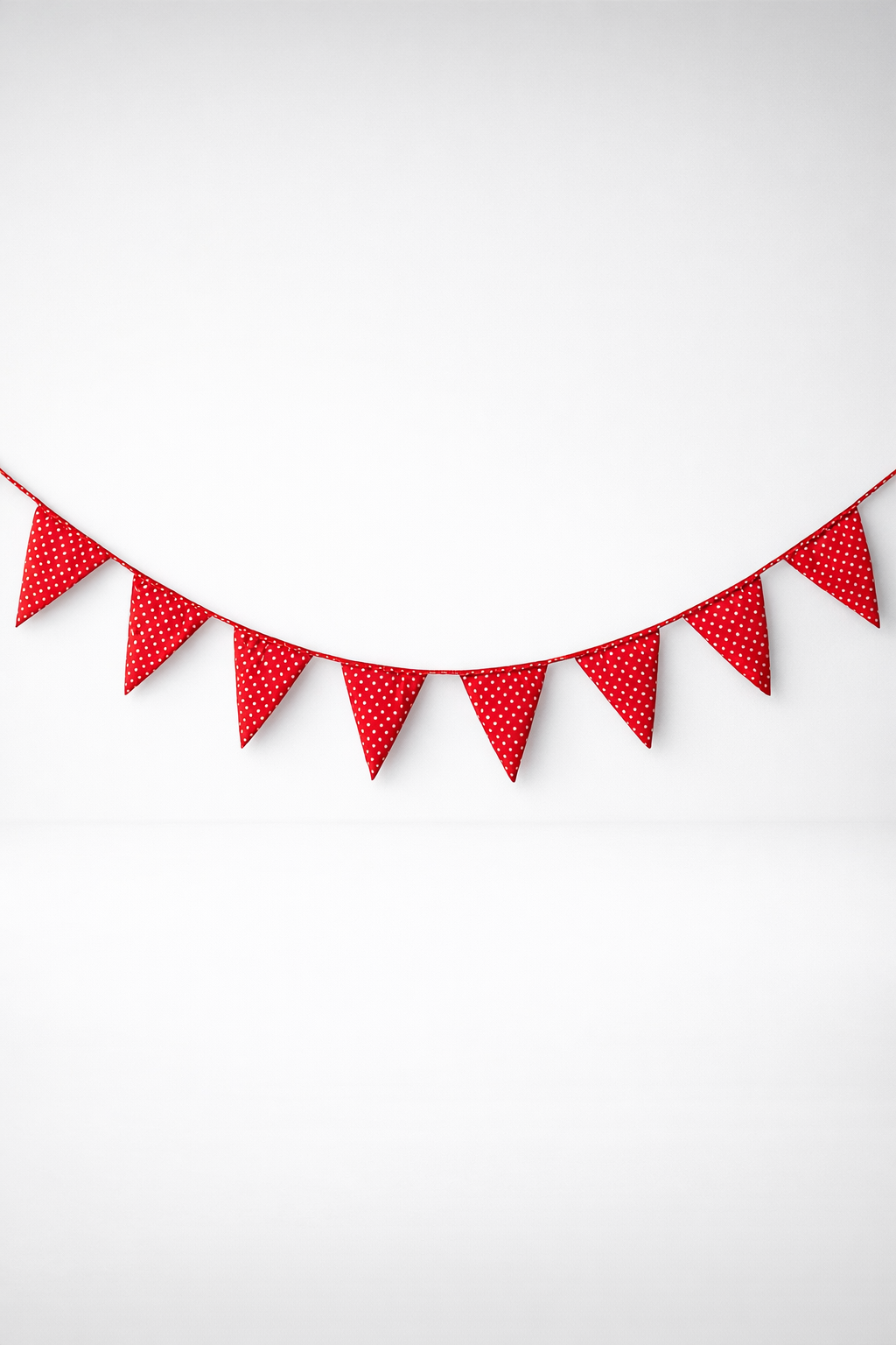Red Gingham Bunting