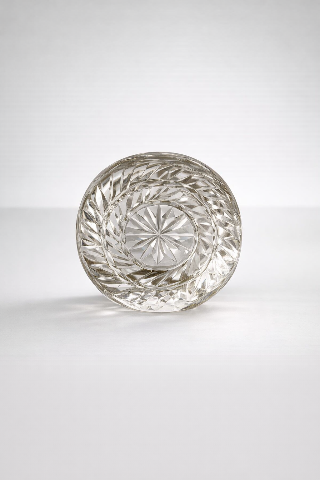 Flat Etched Glass Paper Weight