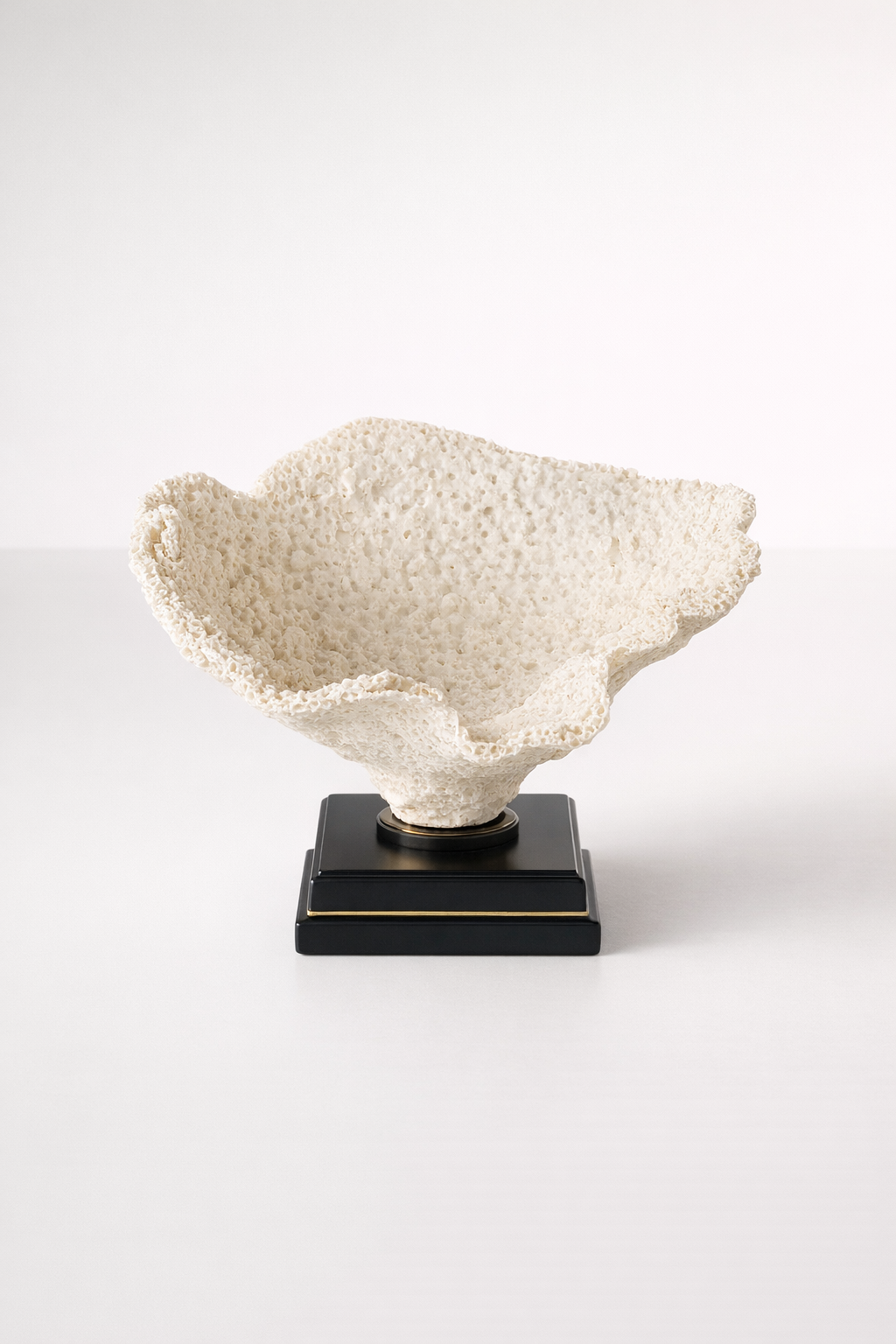 White Sea Sponge Bowl
