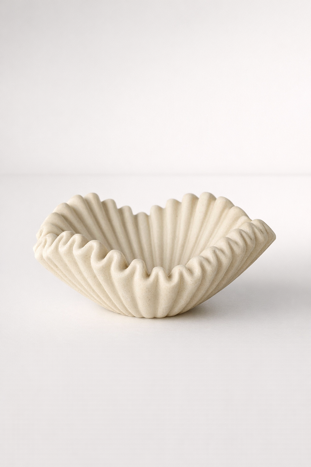 Resin Wrinkle Flower Bowl