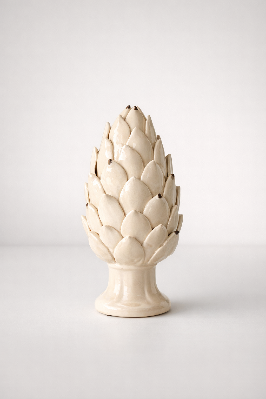 Small Off White Artichoke