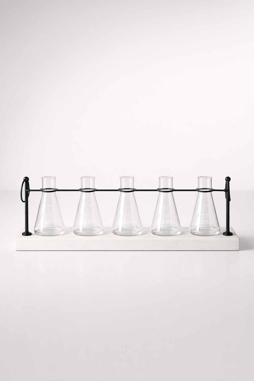 Set Of 5 Lab Vases