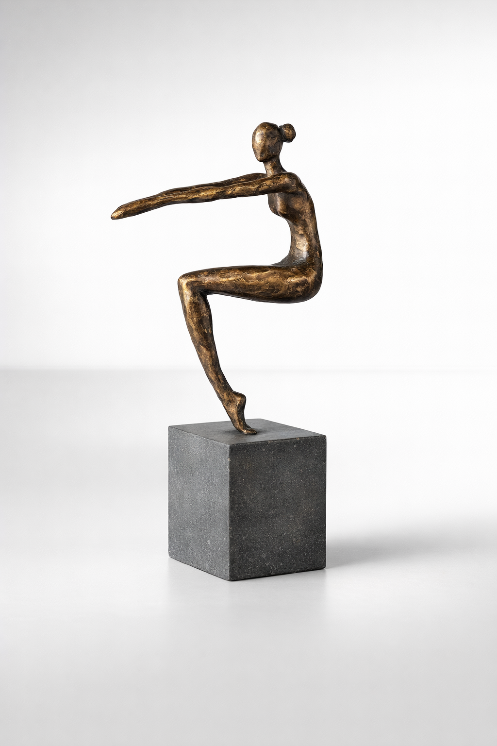 Gymnastic Girl On Stand