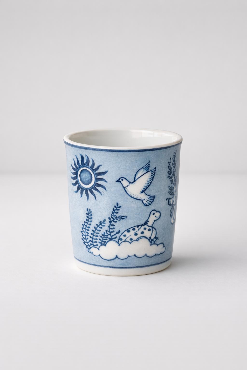 Blue Tiger & Moon Beaker