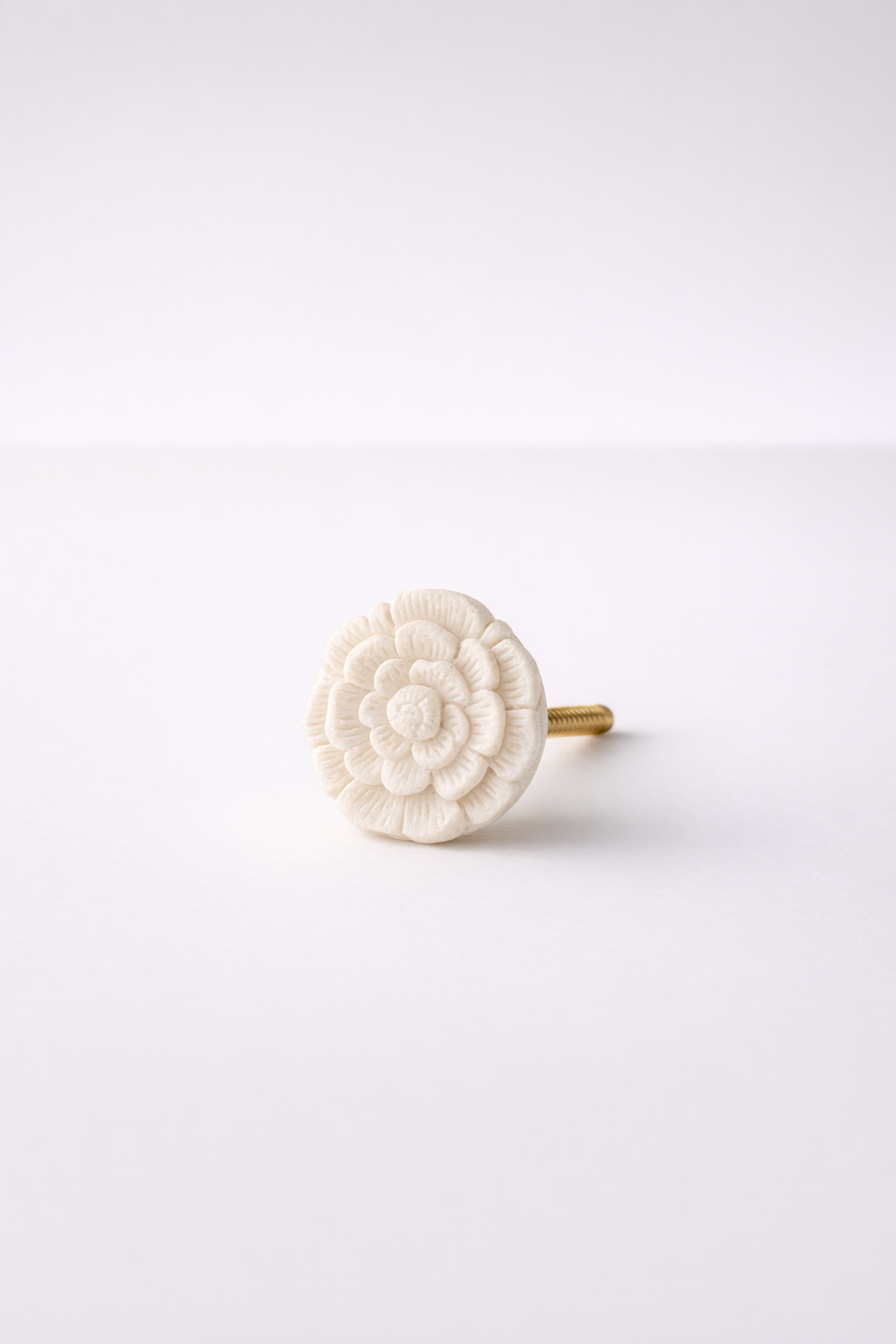 Bone Flower Knob