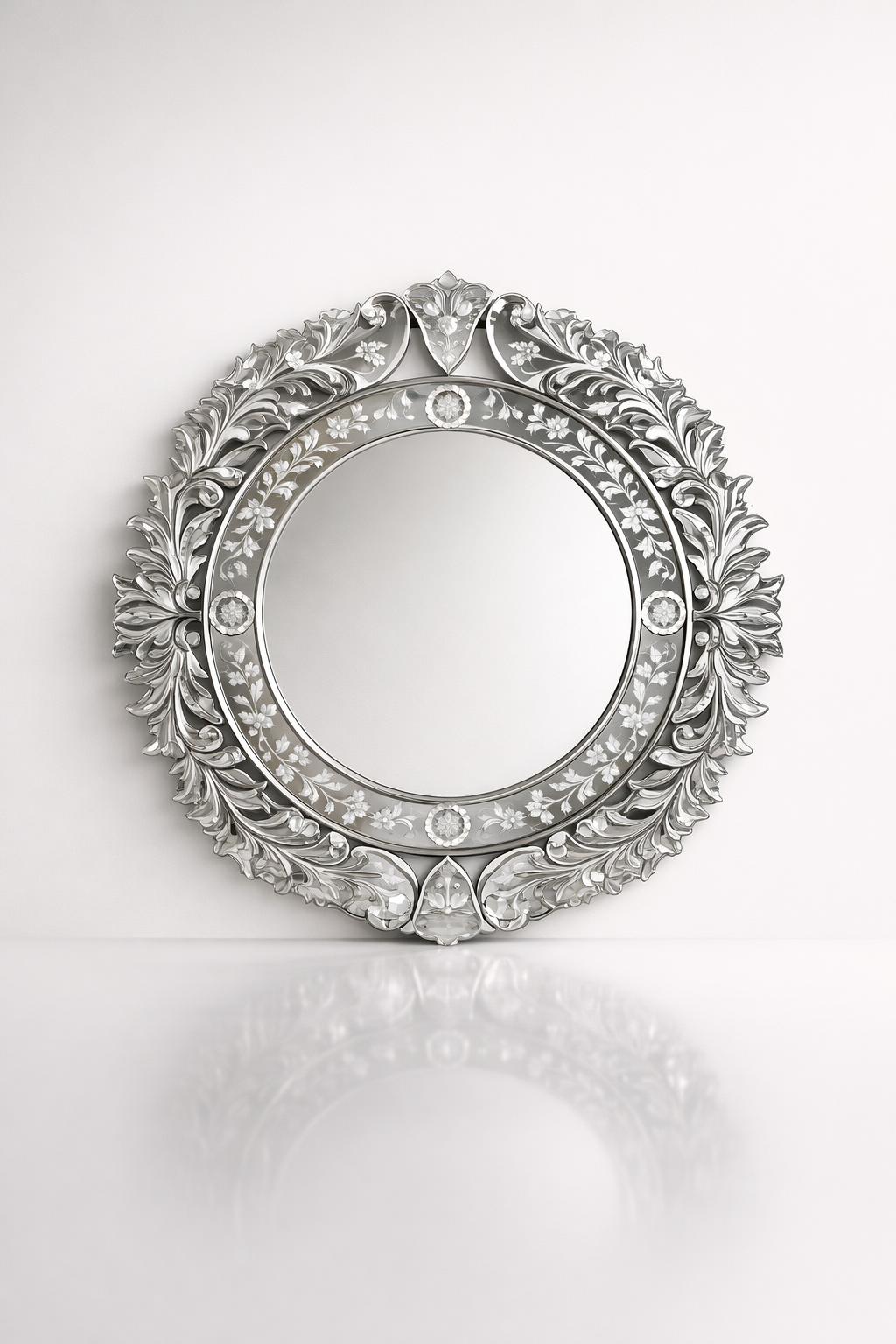 Small Round Venetian Mirror