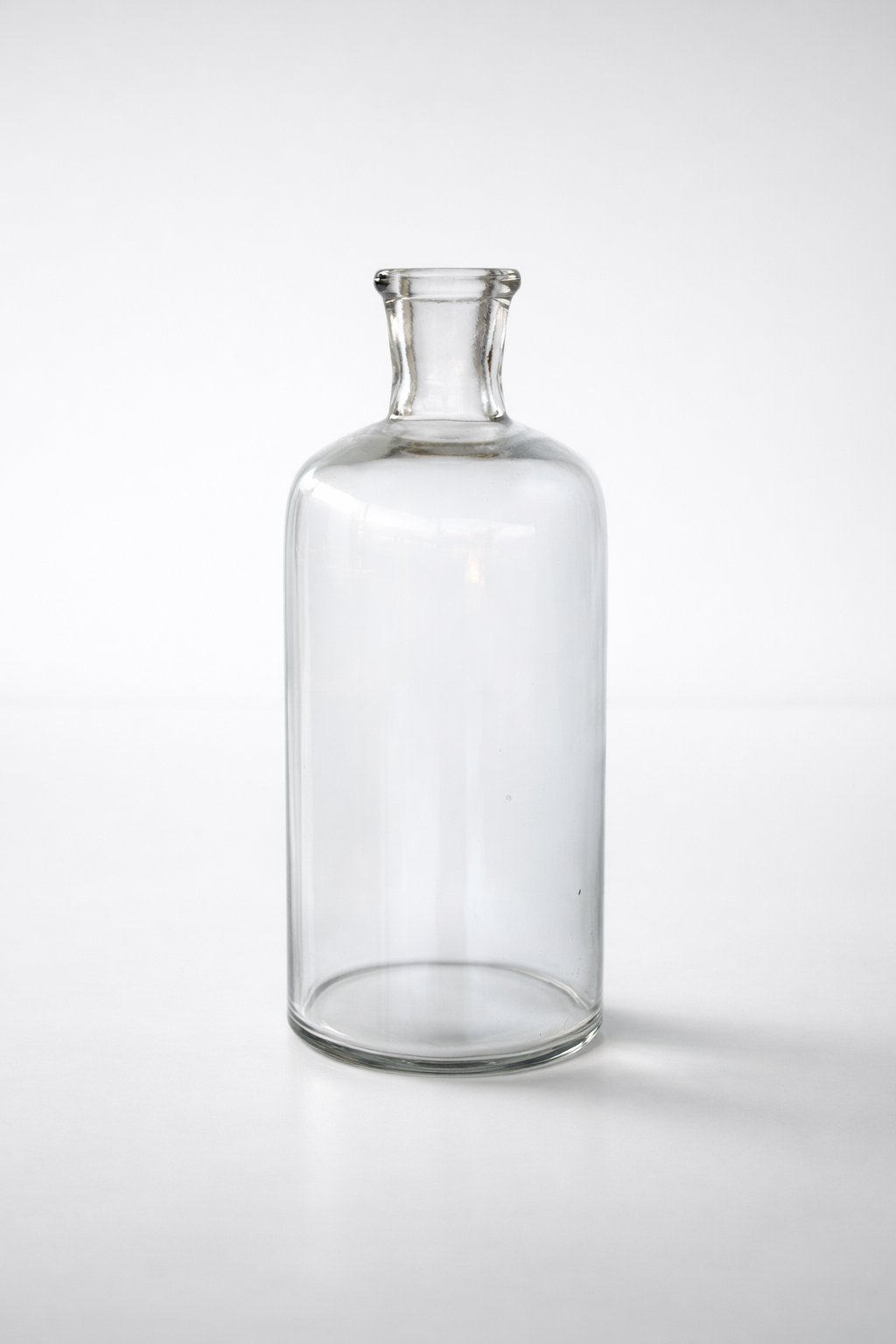 Medium Clear Herbal Glass Vase