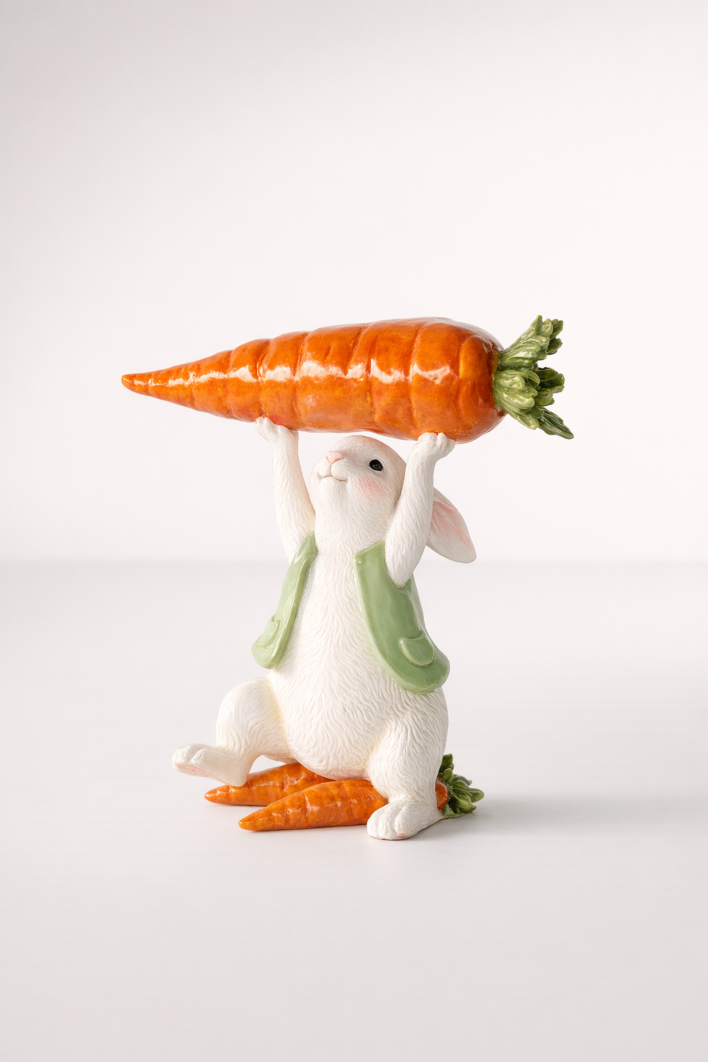 Bunny Holding Carrot
