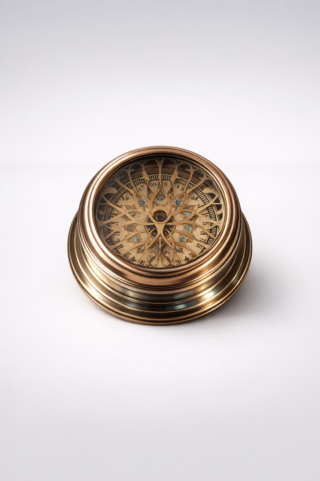 Compass With Glass Lid