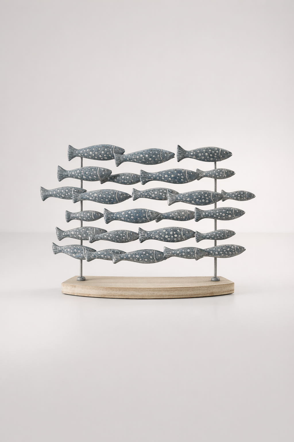 Blue Swimming Fish Ornament