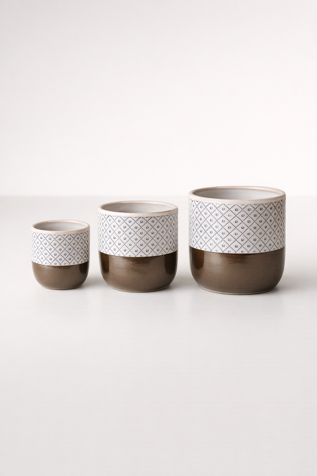 Set Of 3 Round Planters
