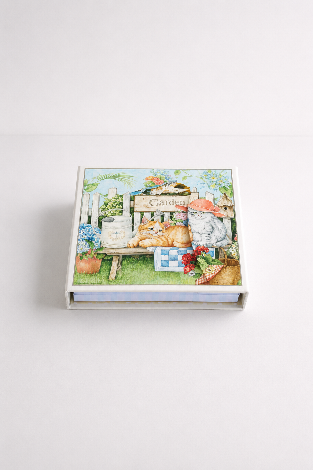 Cat Design Small Double Notebook