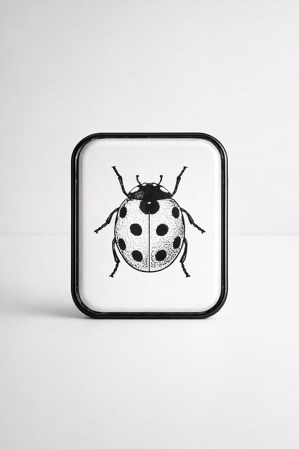 Ladybug Enamel Plaque