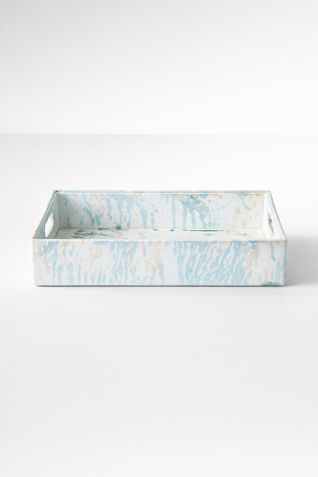 Blue Splash Tray