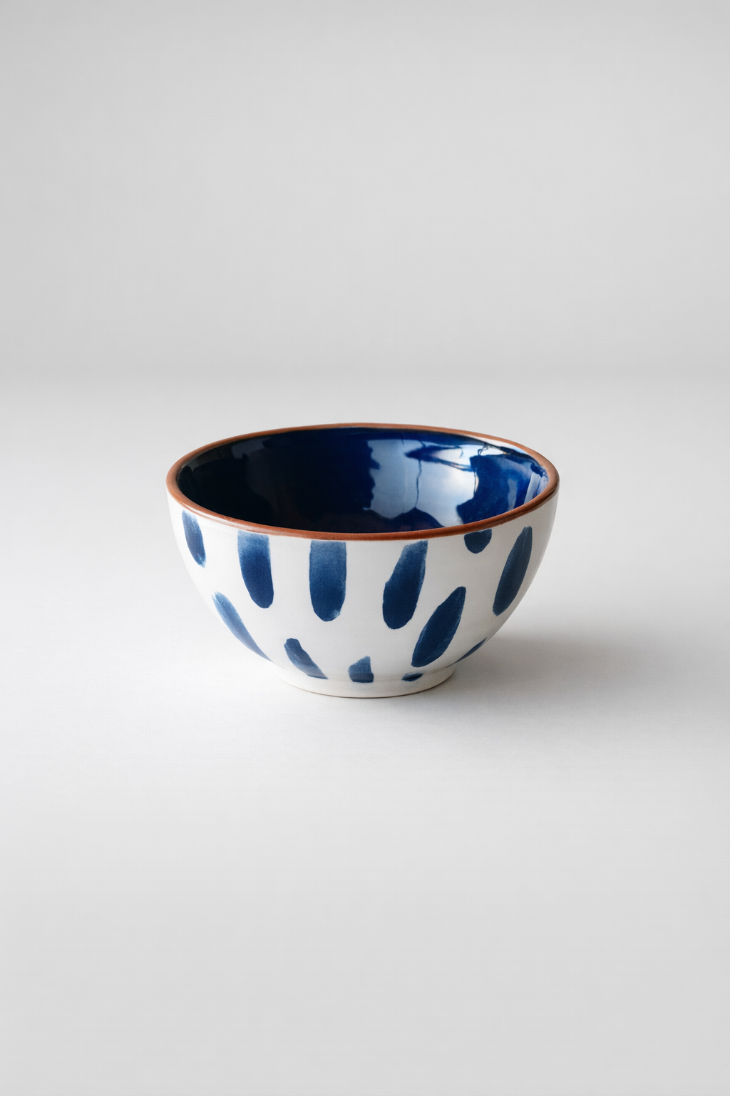 Blue & White Blob Bowl