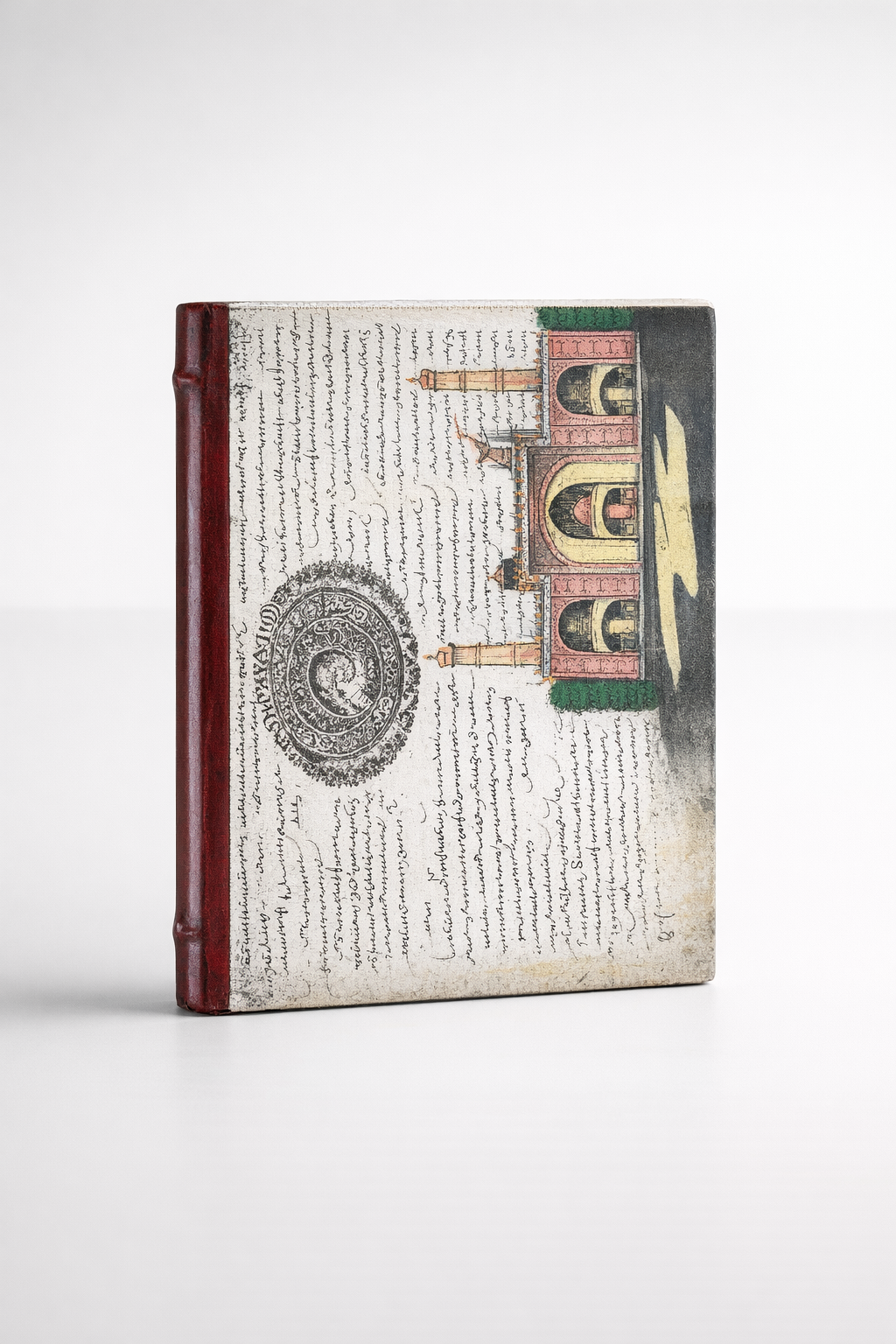 Old Map Visitors Book
