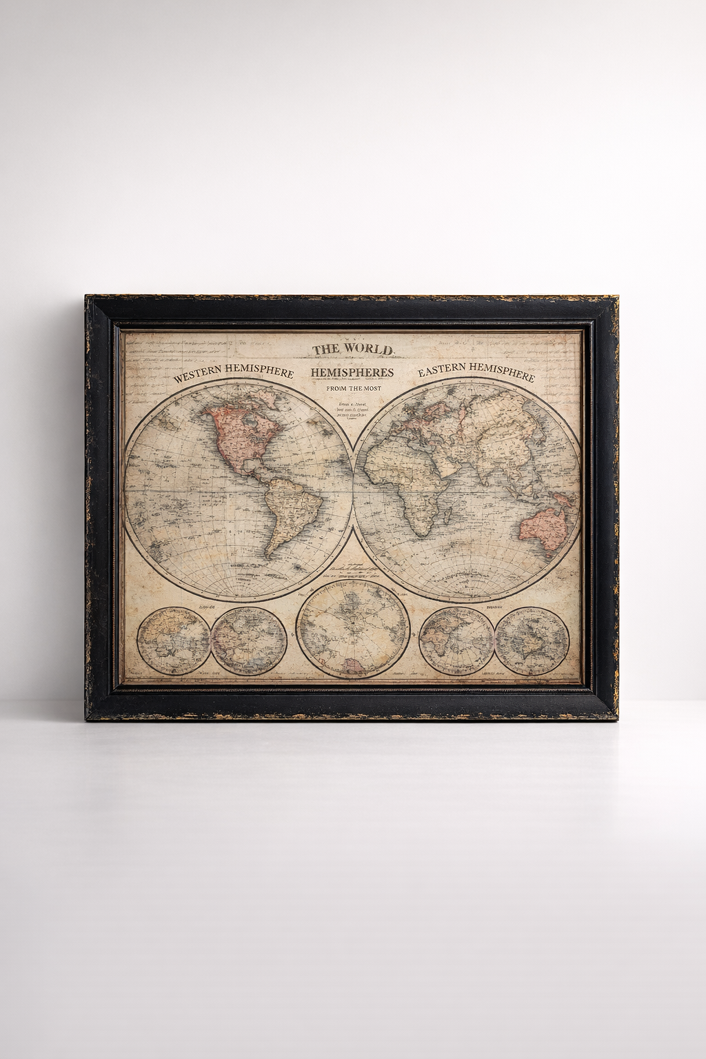 Cer. Tiles World Map Med