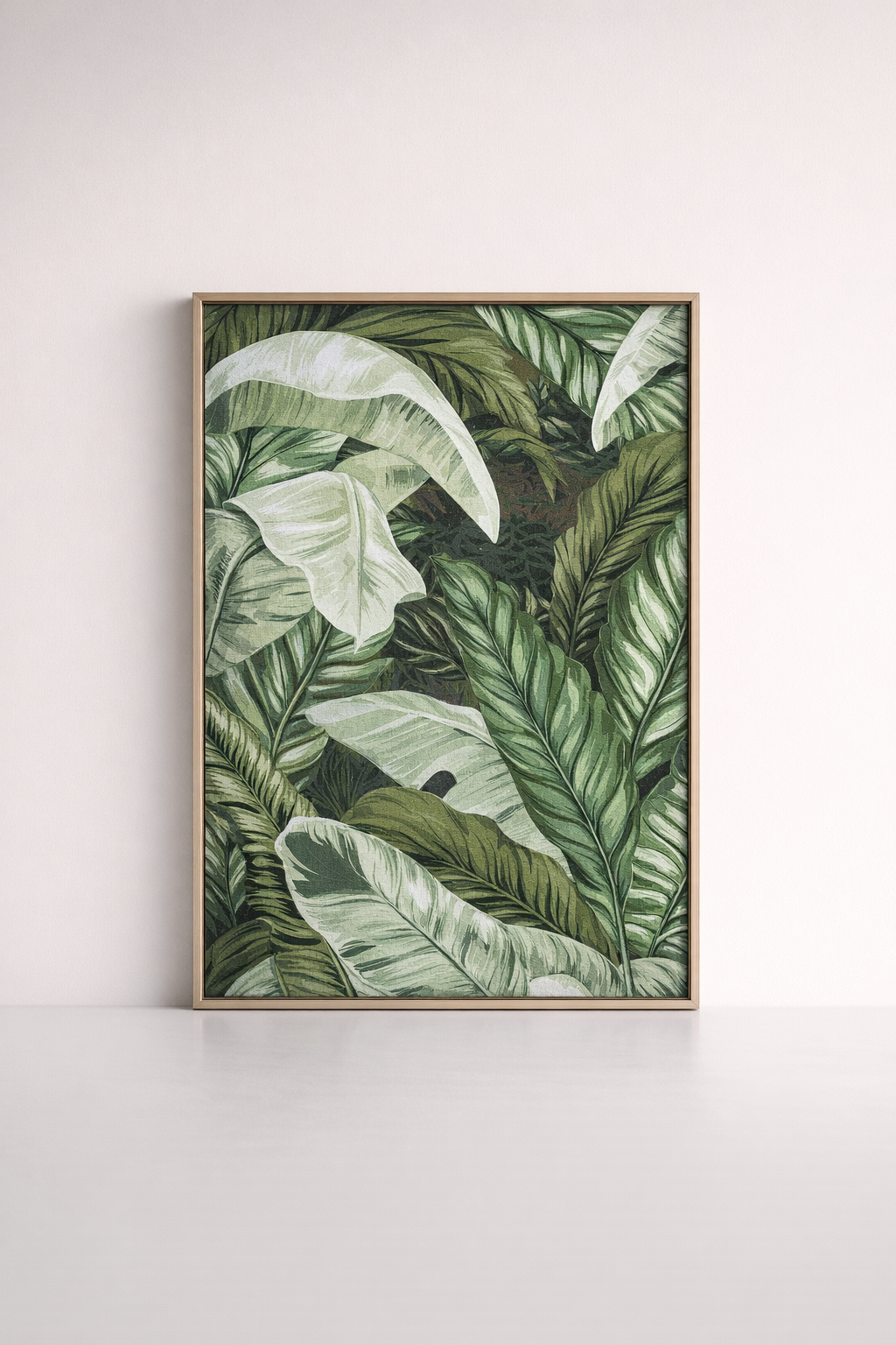 Green Plantation Framed Picture