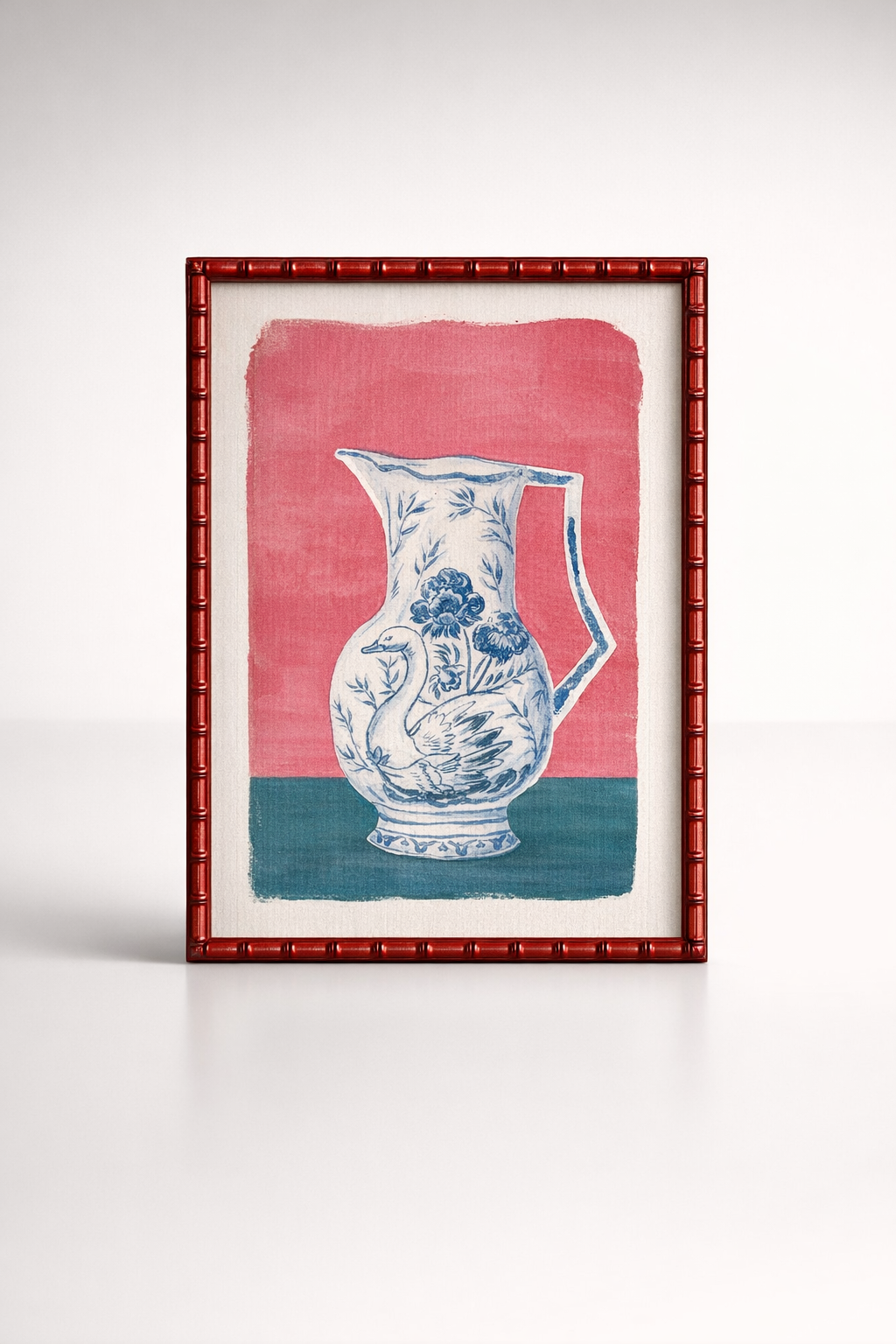 Red Blue Jar Picture