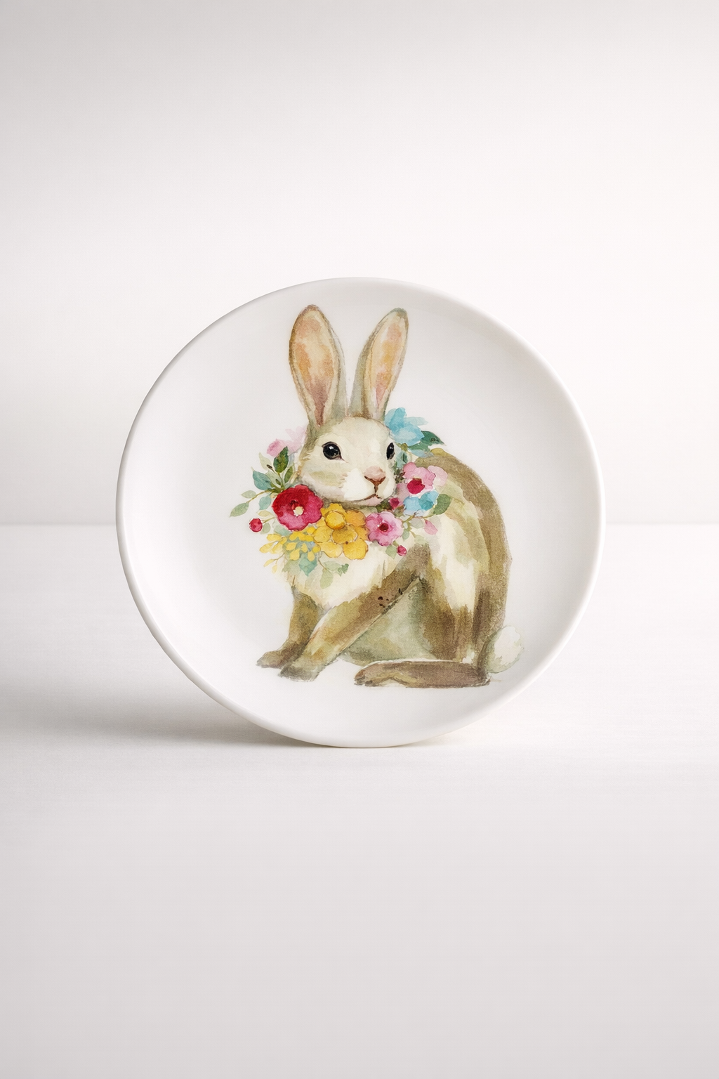 Bunny Porcelain Plate