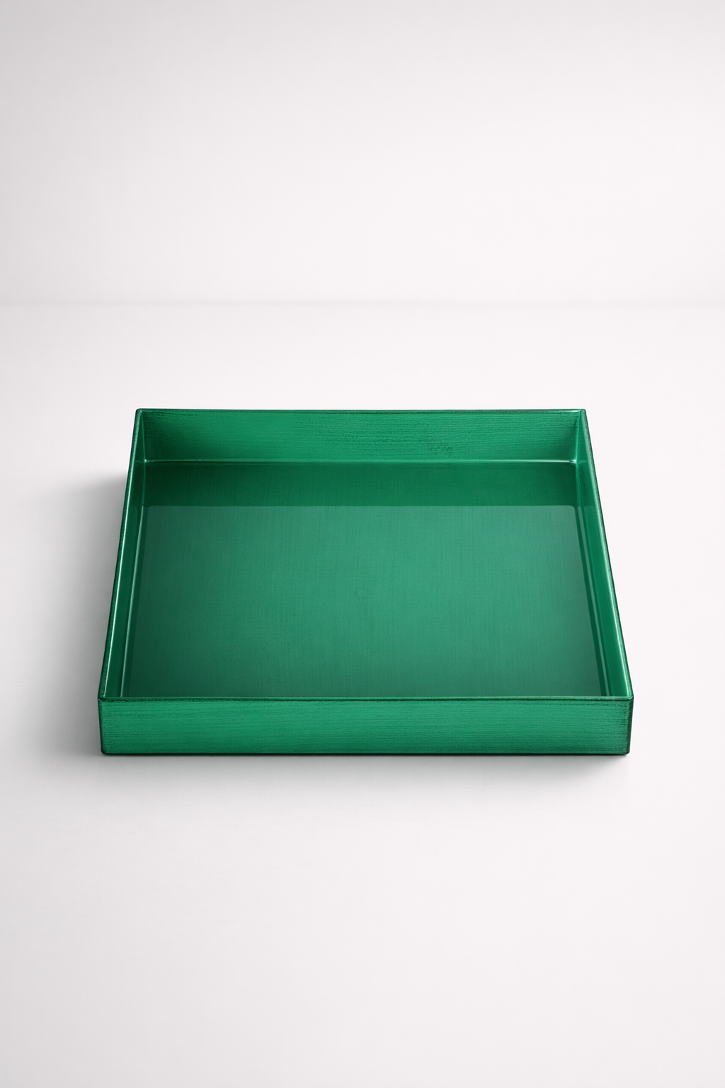 Green Square Tray
