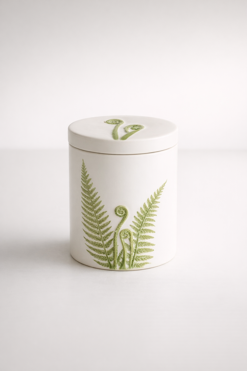 Fern Jar With Lid Medium