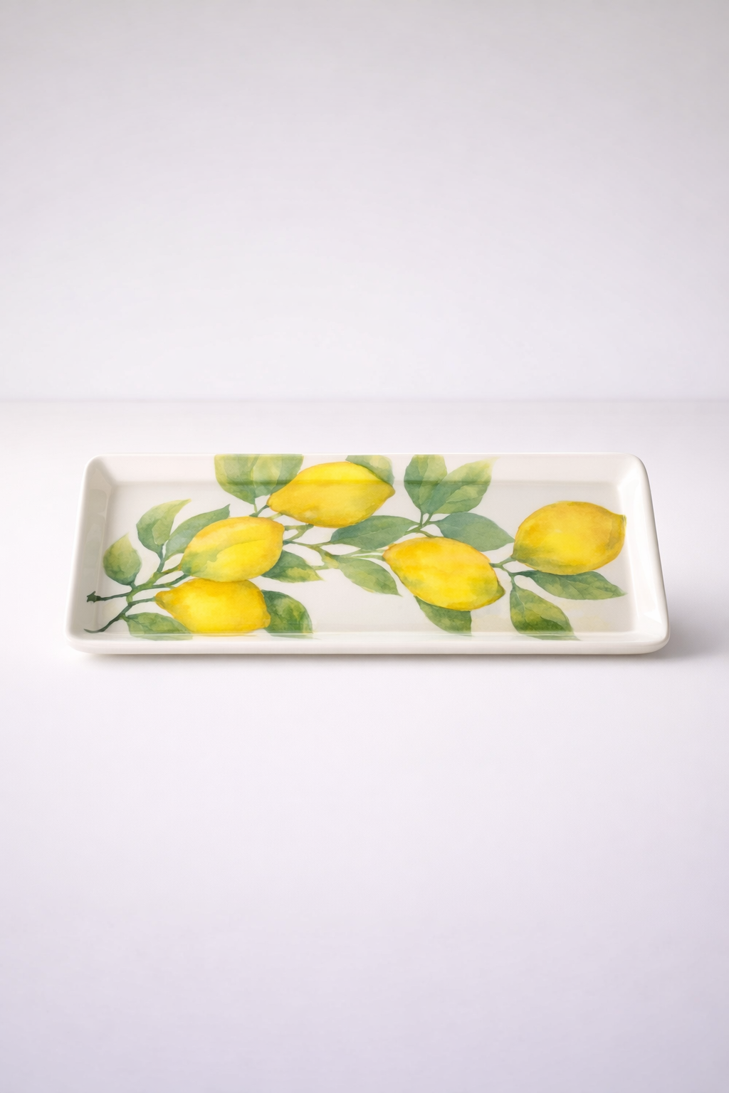 Oblong Ceramic Lemon Tray