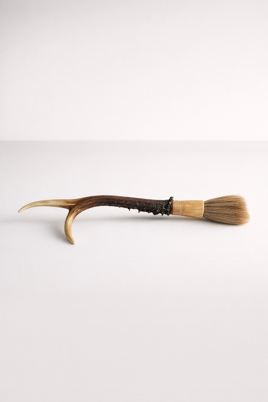 Antique P/Brush Antler Horn