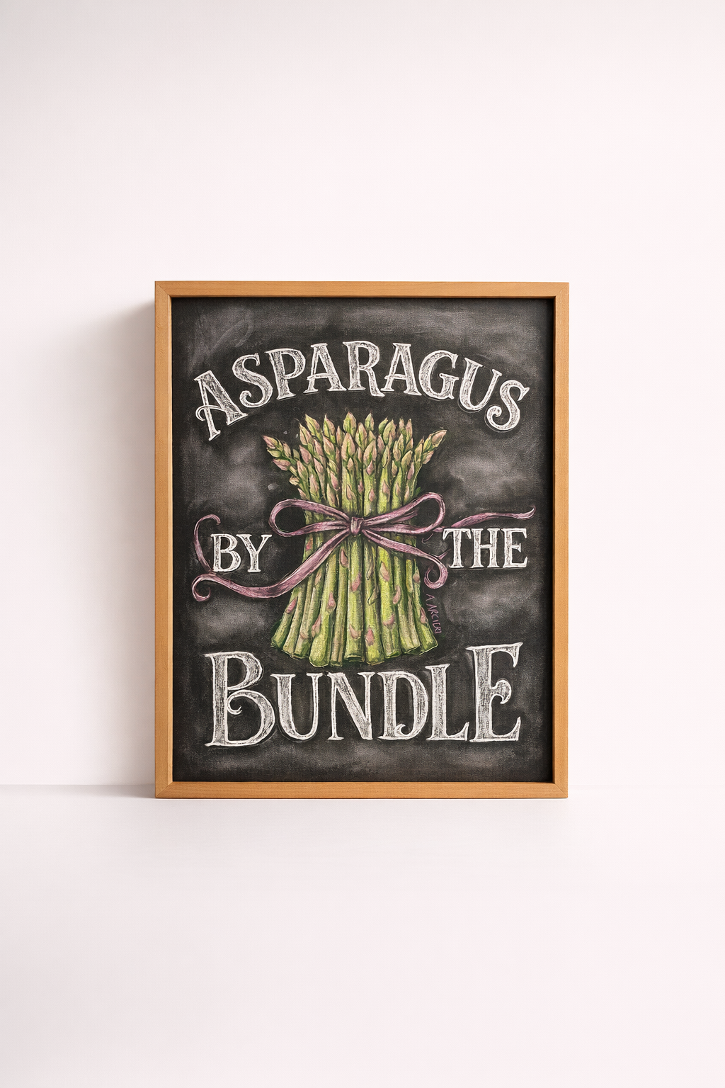 Asparagus Blackboard Sign