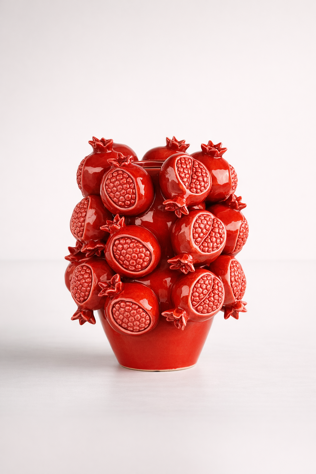 Pomegranate Ceramic Vase