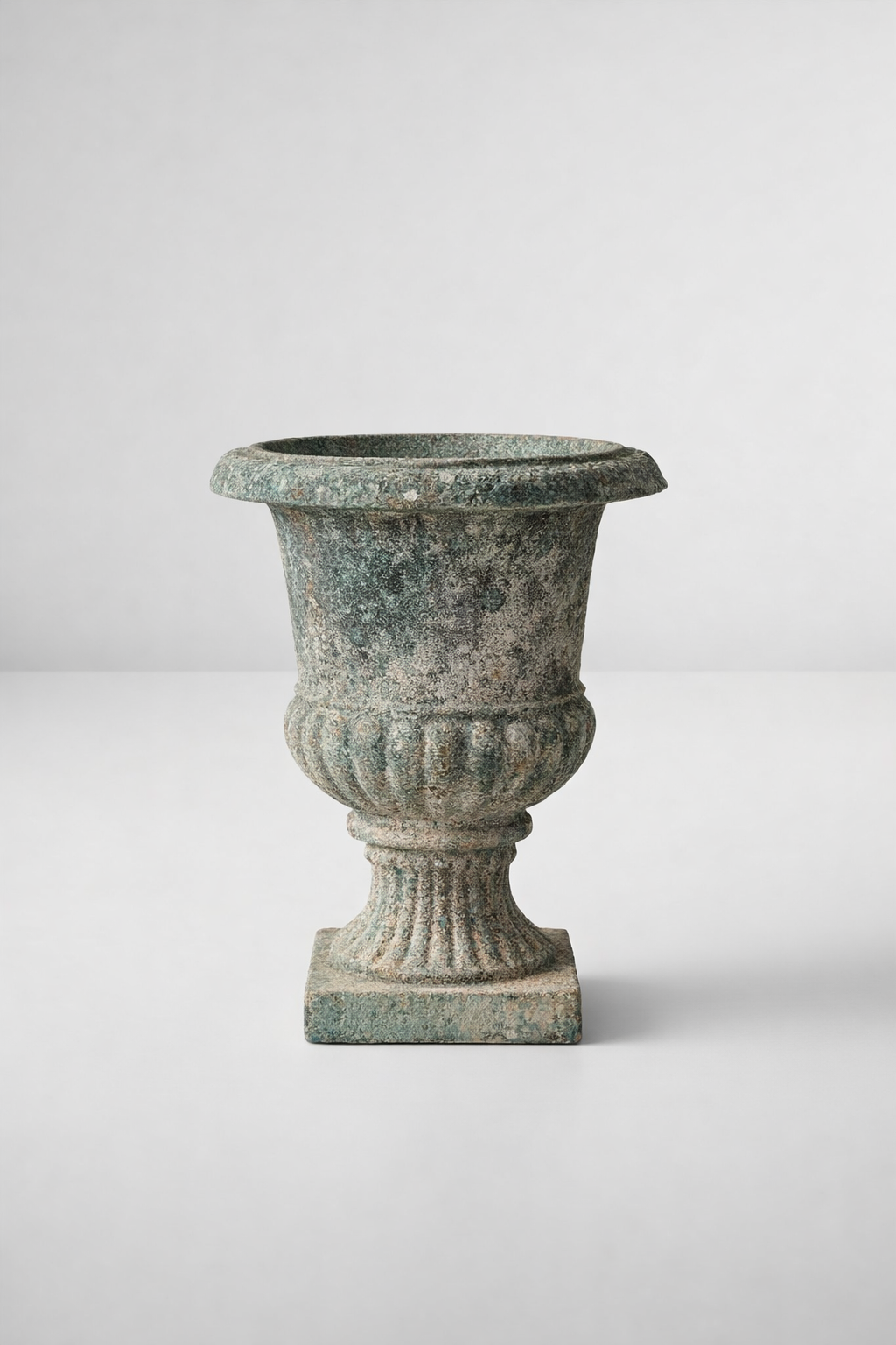 Small Fluted Garden Pot